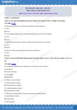 Đề thi giữa kì 2 Tiếng Anh 9 Right on! - Đề số 1